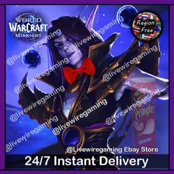World of Warcraft Crimson Bow Tie - Pringles Promotion Rare Cosmetic Reward - Image 1