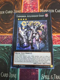 Yugioh Cairngorgon, Antiluminescent Knight MP15-EN030 Super Rare 1st Edition NM - Image 1