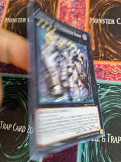 Yugioh Cairngorgon, Antiluminescent Knight MP15-EN030 Super Rare 1st Edition NM - Image 2