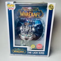 Funko Pop! Game Covers World of Warcraft - The Lich King Glow In The Dark WOW - Image 1