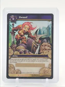 OWNED! 2008 UPPER DECK WORLD OF WARCRAFT Q1048 - Image 1
