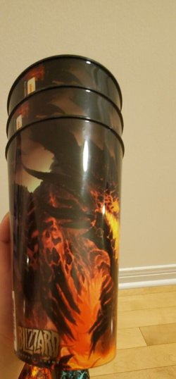 Limited Edition World of Warcraft AM/PM 32oz cups Set of 4x3 Total 12 cups - Image 5