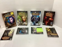 World of Warcraft Bundle Expansion Set Lot of 4 Window Mac PC Video Games - Image 1