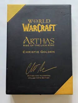 World of Warcraft Arthas Rise of the Lich King Numbered & Signed Edition Book - Image 5