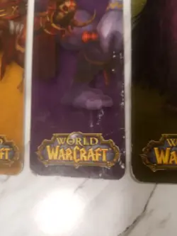World Of Warcraft Bookmarks Lot of 7 Wow Loot Rare Blizzcon Blizzard - Image 4