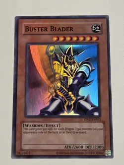 Buster Blader RP02-EN013 Super Rare Yugioh Retro Pack 2 Unlimited Edition Mint - Image 1