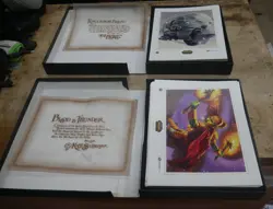 2007 World of Warcraft Blood & Thunder 8x10 65 Graphic Prints & King of Honor - Image 1