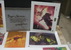2007 World of Warcraft Blood & Thunder 8x10 65 Graphic Prints & King of Honor - Image 5