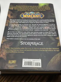 World of Warcraft Stormrage By Richard Knaak Hardcover Collectors Edition Signed 9781416550877 - Image 4