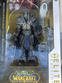 IN HAND! McFarlane The Lich King Elite Edition World of Warcraft Figure - Image 1