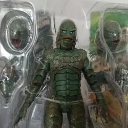 Creature from the Black Lagoon Action Figure Movable Horror Model Toy Gift" - Image 4