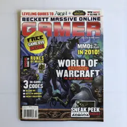 Beckett Massive Online Gamer Video Game Magazine WORLD OF WARCRAFT 2010 Issue 22 - Image 1