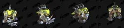 World of Warcraft Murloc Thrall Pet Gill'el Midnight In-Game WoW - Image 1
