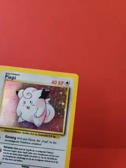 Pokemon Karte/card - Piepi Clefairy 5/102 - Base Set Holo - VG-Excellent - Image 3