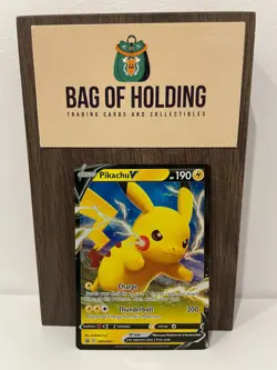 Pikachu V - SWSH061 - Sword & Shield - Tin Promo - Pokemon Card - NM - Image 1