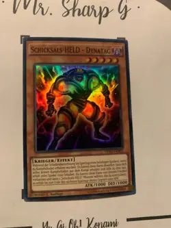 SCHICKSALS-HELD - DYNATAG - 1. AUFLAGE DESO-DE002 DE Yu-Gi-Oh! CARD SUPER RARE - Image 4