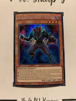 SCHICKSALS-HELD - DECIDER - 1. AUFLAGE DESO-DE003 DEUTSCH Yu-Gi-Oh! CARD SECRET - Image 4