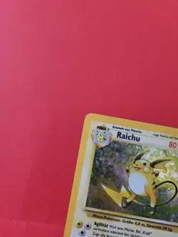 Pokemon Karte/card - Raichu 14/102 - Base Set - Holo - Very Good+ - Image 2