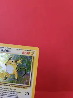 Pokemon Karte/card - Raichu 14/102 - Base Set - Holo - Very Good+ - Image 3