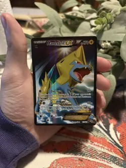 Manectric EX 112/119 Ultra Rare Holo Pokemon Card XY Phantom Forces - Image 1