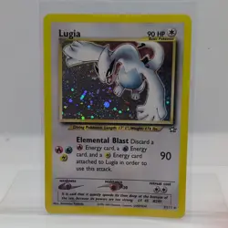 Pokemon Cards: Neo Genesis Rare Holo: Lugia 9/111 unlimited - Image 1