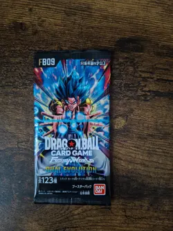 Dragon Ball Card Game Japanese Fusion World FB09 Booster Pack - Sealed Bandai - Image 1