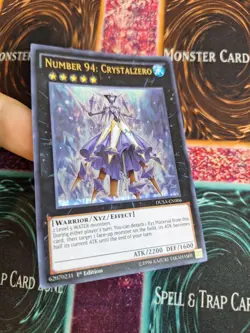 Yugioh Number 94: Crystalzero DUSA-EN006 Ultra Rare 1st Edition Near Mint - Image 2