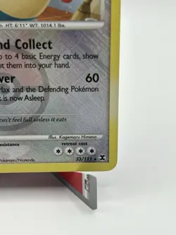 Snorlax - (League Promo) 033/111 League & Championship Cards Reverse Holo - Image 3