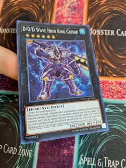 Yugioh D/D/D Wave High King Caesar COTD-EN042 Super Rare Unlimited Near Mint - Image 2