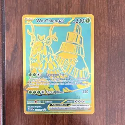 Pokemon Wo-Chien EX & Raichu Holo Card Lot PAF Set 2 Cards English 2024 - Image 2