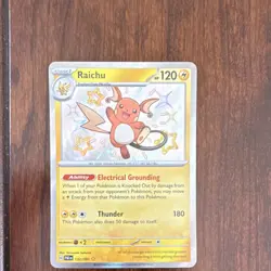 Pokemon Wo-Chien EX & Raichu Holo Card Lot PAF Set 2 Cards English 2024 - Image 4