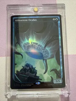 Abhorrent Oculus - FOIL - Store Championship Promo - In Hand, Ready To Ship. - Image 1