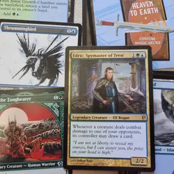 Custom Commander MTG Deck Magic = Power Level Brackett 1 *edric Poisons Toxics* - Image 1