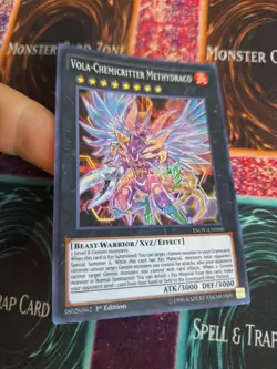 Yugioh Vola-Chemicritter Methydraco INOV-EN050 Super Rare 1st Edition Near Mint - Image 2