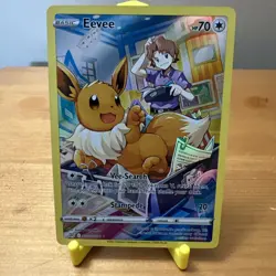 Eevee TG11/TG30 Brilliant Stars Trainer Gallery Ultra Rare Holo Pokemon - Image 1