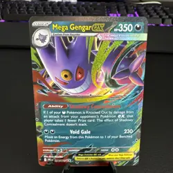 Pokemon TCG Mega Gengar EX 56/94 Phantasmal Flames Near Mint - Image 1