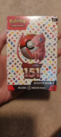 Pokemon TCG 151 Scarlet and Violet Booster Bundle- 6 Packs-SEALED small tear - Image 1