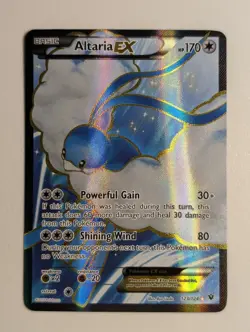 Lightly Played 2016 Pokemon XY Fates Collide Altaria EX 123/124 Ultra Rare - Image 1