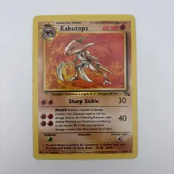 Kabutops 24/62 Fossil Regular Rare Pokemon 1999 TCG WOTC NM - Image 4