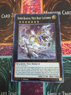 Yugioh Super Quantal Mech Beast Lusterrex DANE-EN037 Super Rare 1st Edition NM - Image 1