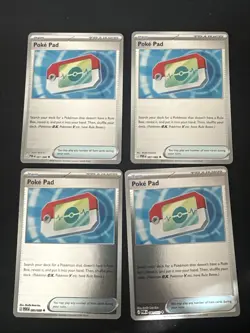 4X Poke Pad 081/088 Playset Pokemon Perfect Order Reverse Holo - Image 1
