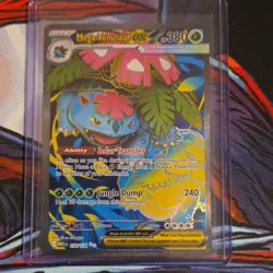 Pokemon Mega Venusaur ex 155/132 Me01: Mega Evolution Ultra Rare Holo - Image 1