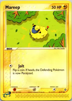 Mareep 64/97 2003 EX Dragon Regular Common LP - Image 1