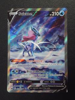 2023 POKEMON Suicune V GG38/GG70 Crown Zenith Galarian Gallery - Image 1