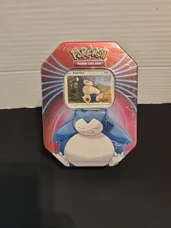 Pokemon TCG: Knock Out Tin Snorlax New Factory Sealed 2021 3x Boosters - Image 1