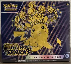 Pokemon TCG Surging Sparks ETB Factory Sealed-Ships Safely & Securely - Image 1