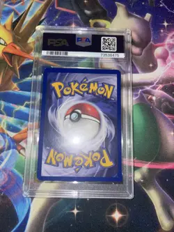1999 WOTC POKEMON MOVIE BLACK STAR PROMO MEWTWO #3 PSA 8 - Image 3