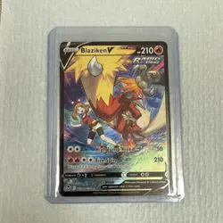 Pokemon TCG Blaziken V TG14/TG30 Silver Tempest Trainer Gallery Ultra Rare NM - Image 1
