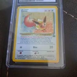 2000 Pokemon League Black Star Promo Holo Eevee #11 CGC 9 🔥 - Image 3