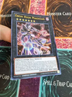 Yugioh Ebon High Magician CT13-EN004 Ultra Rare Limited Near Mint - Image 2